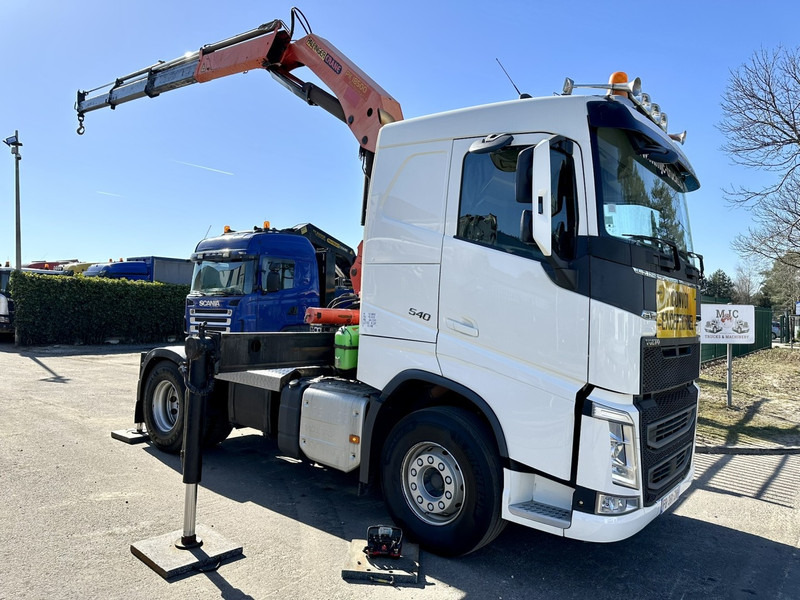 Volvo FH 540 ZSM + KRAN PALFINGER PK 18500 + RADIO - *449.000km* - EURO 6 - COC - 4 STABS - Tractor: foto 2 Volvo FH 540 ZSM + KRAN PALFINGER PK 18500 + RADIO - *449.000km* - EURO 6 - COC - 4 STABS - Tractor: foto 2