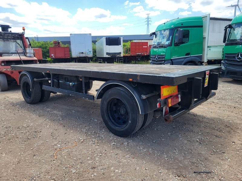 Trailor 2-AS PLATTE AANHANGER - SMB - AIR SUSPENSION - DOUBLE WHEELS - Reboque plataforma/ Caixa aberta: foto 3 Trailor 2-AS PLATTE AANHANGER - SMB - AIR SUSPENSION - DOUBLE WHEELS - Reboque plataforma/ Caixa aberta: foto 3
