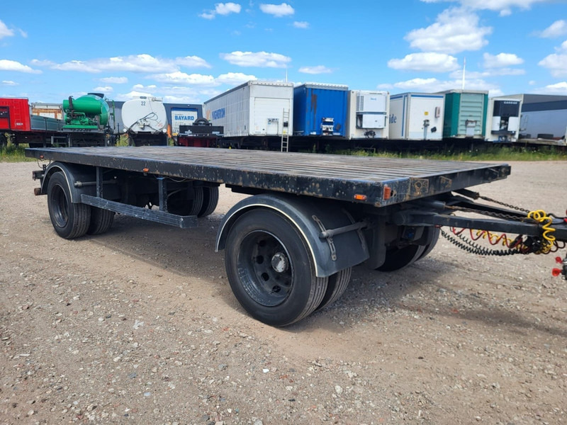 Trailor 2-AS PLATTE AANHANGER - SMB - AIR SUSPENSION - DOUBLE WHEELS - Reboque plataforma/ Caixa aberta: foto 1 Trailor 2-AS PLATTE AANHANGER - SMB - AIR SUSPENSION - DOUBLE WHEELS - Reboque plataforma/ Caixa aberta: foto 1