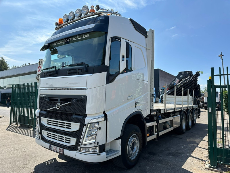 Volvo FH 420 8x4 TRIDEM KRAANWAGEN + (26m!) HIAB 408 E-8 + 2 ME HIPRO + WINCH - 63.000km ONLY - CREWCAB 4 SEATER - PLATFORM 7m - TOP CONDITION - Camião de caixa aberta/ Plataforma, Camião grua: foto 5 Volvo FH 420 8x4 TRIDEM KRAANWAGEN + (26m!) HIAB 408 E-8 + 2 ME HIPRO + WINCH - 63.000km ONLY - CREWCAB 4 SEATER - PLATFORM 7m - TOP CONDITION - Camião de caixa aberta/ Plataforma, Camião grua: foto 5