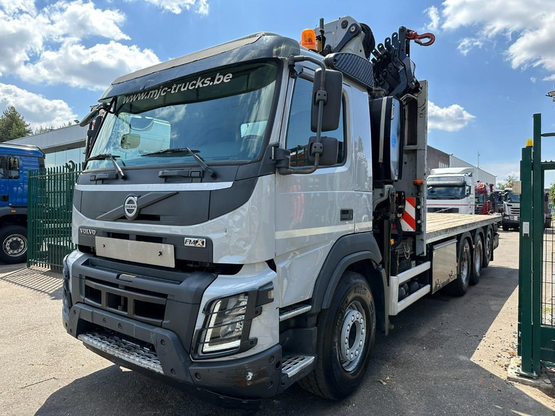 Volvo FMX 330 8x4 TRIDEM + CRANE EFFER 265 / 6S - PLATFORM 7m50 - EURO 6 - RADIO - *473.000km* - TÜV 05/2026 - BE TRUCK - Camião grua: foto 4 Volvo FMX 330 8x4 TRIDEM + CRANE EFFER 265 / 6S - PLATFORM 7m50 - EURO 6 - RADIO - *473.000km* - TÜV 05/2026 - BE TRUCK - Camião grua: foto 4
