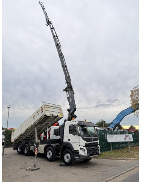 Camião de caixa aberta/ Plataforma, Camião grua Volvo FMX 540 8x4 PRITSCHE + (29m!) KRAN FASSI F545 (6x) + JIB L324 (4x) - KIPPER - *192.000km* - RETARDER - ROTATOR - BE LWK - GUTE ZUSTAND: foto 20 Camião de caixa aberta/ Plataforma, Camião grua Volvo FMX 540 8x4 PRITSCHE + (29m!) KRAN FASSI F545 (6x) + JIB L324 (4x) - KIPPER - *192.000km* - RETARDER - ROTATOR - BE LWK - GUTE ZUSTAND: foto 20