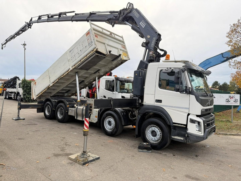 Volvo FMX 540 8x4 PRITSCHE + (29m!) KRAN FASSI F545 (6x) + JIB L324 (4x) - KIPPER - *192.000km* - RETARDER - ROTATOR - BE LWK - GUTE ZUSTAND - Camião de caixa aberta/ Plataforma, Camião grua: foto 2 Volvo FMX 540 8x4 PRITSCHE + (29m!) KRAN FASSI F545 (6x) + JIB L324 (4x) - KIPPER - *192.000km* - RETARDER - ROTATOR - BE LWK - GUTE ZUSTAND - Camião de caixa aberta/ Plataforma, Camião grua: foto 2