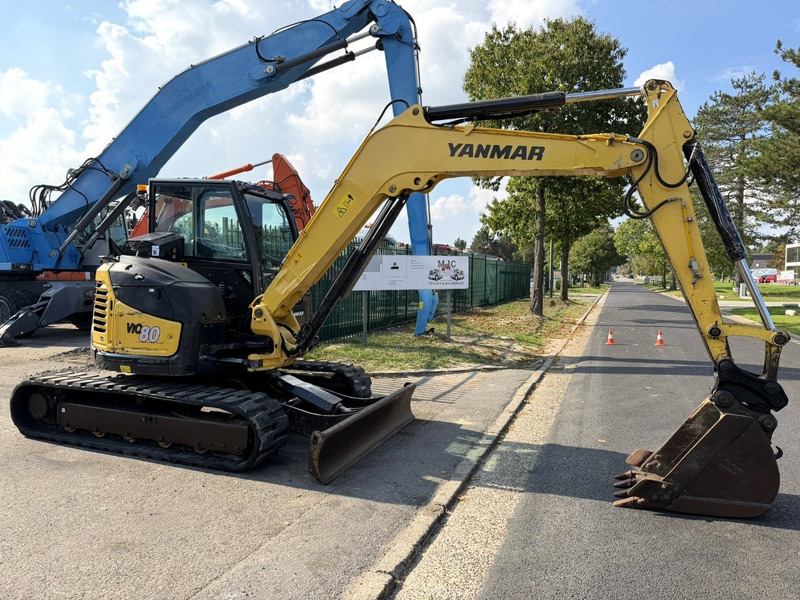 Yanmar VIO 80 8T - EXTRA HYDR F - 2013h - BLADE - A/C - QUICKHITCH - CE - BE MACHINE - Mini escavadeira: foto 1 Yanmar VIO 80 8T - EXTRA HYDR F - 2013h - BLADE - A/C - QUICKHITCH - CE - BE MACHINE - Mini escavadeira: foto 1