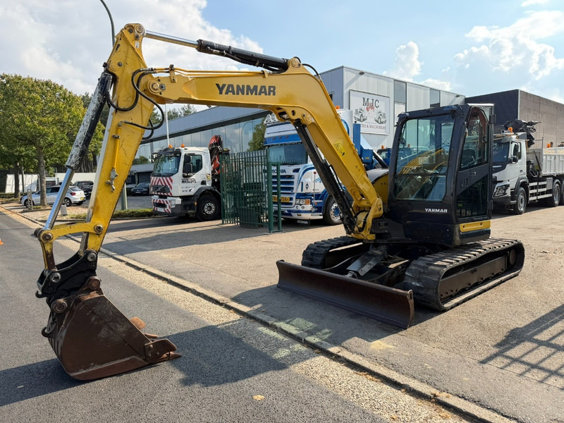Yanmar VIO 80 8T - EXTRA HYDR F - 2013h - BLADE - A/C - QUICKHITCH - CE - BE MACHINE - Mini escavadeira: foto 2 Yanmar VIO 80 8T - EXTRA HYDR F - 2013h - BLADE - A/C - QUICKHITCH - CE - BE MACHINE - Mini escavadeira: foto 2