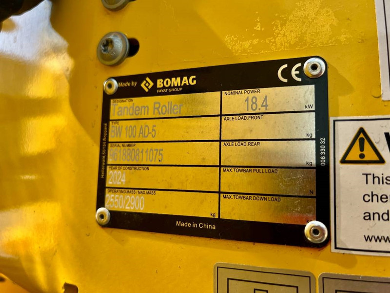 Rolo novo Bomag BW100 AD-5: foto 6 Rolo novo Bomag BW100 AD-5: foto 6