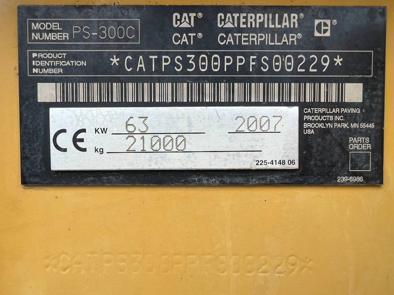 Cat PS300C - Compactador de pneus: foto 5 Cat PS300C - Compactador de pneus: foto 5
