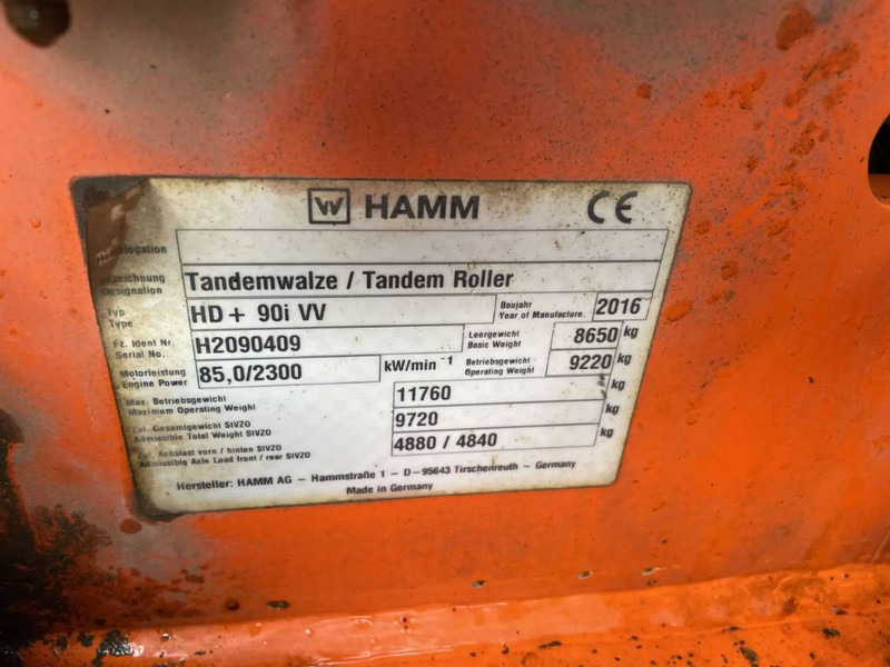 Hamm HD+ 90i VV | HD90 - Rolo: foto 3 Hamm HD+ 90i VV | HD90 - Rolo: foto 3