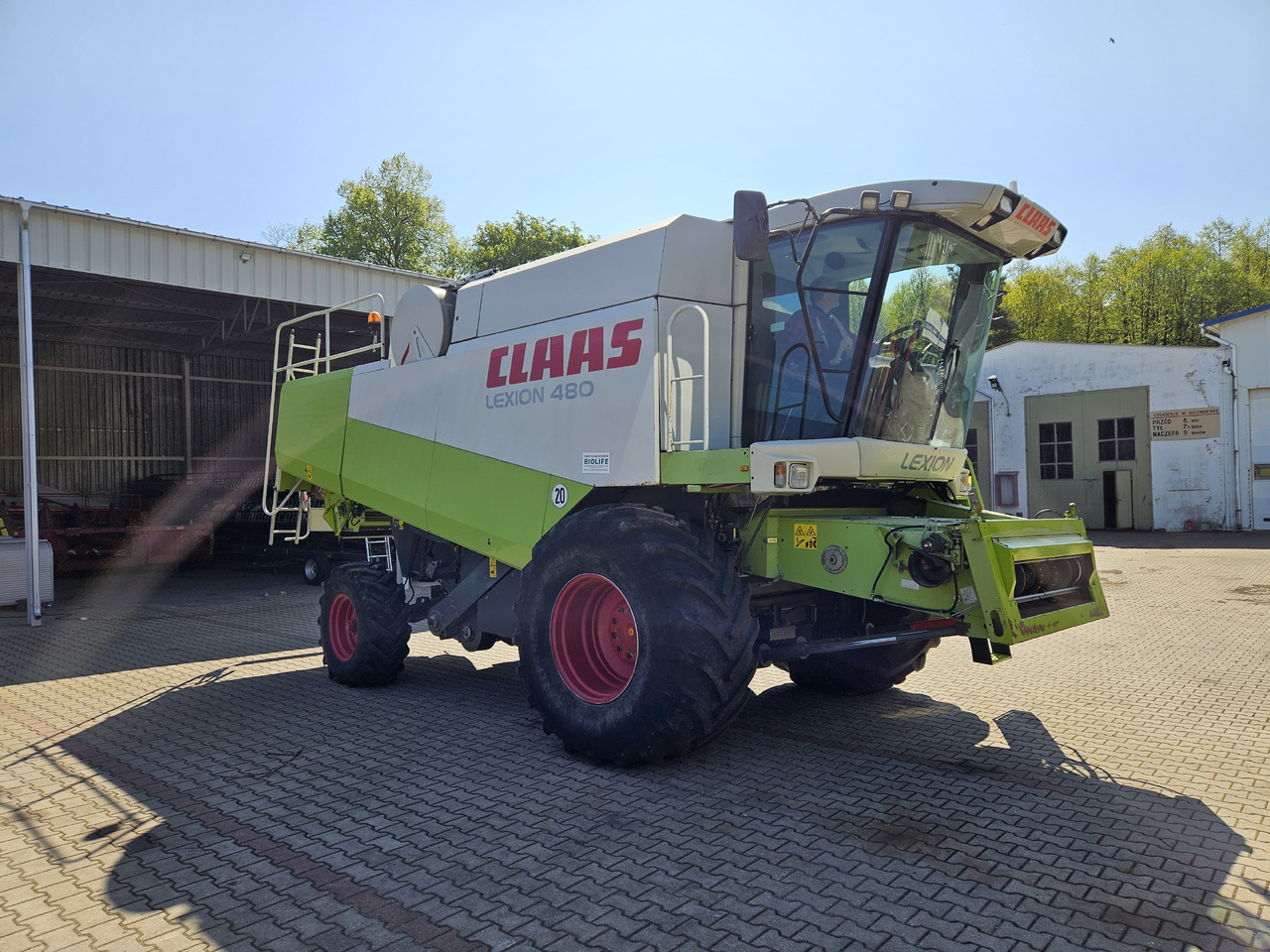 Claas Lexion 480 - Ceifeira debulhadora: foto 4 Claas Lexion 480 - Ceifeira debulhadora: foto 4
