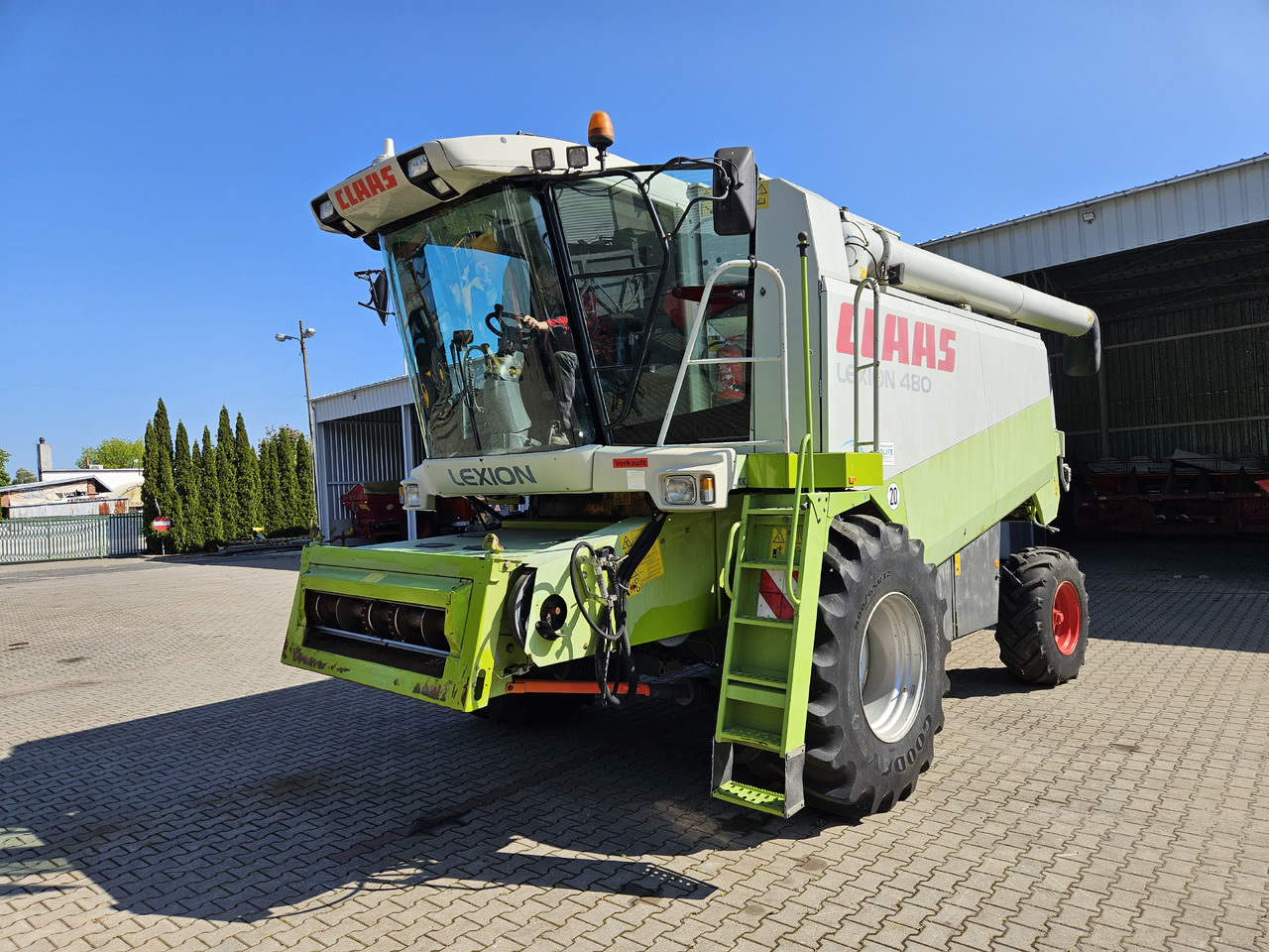 Claas Lexion 480 - Ceifeira debulhadora: foto 2 Claas Lexion 480 - Ceifeira debulhadora: foto 2