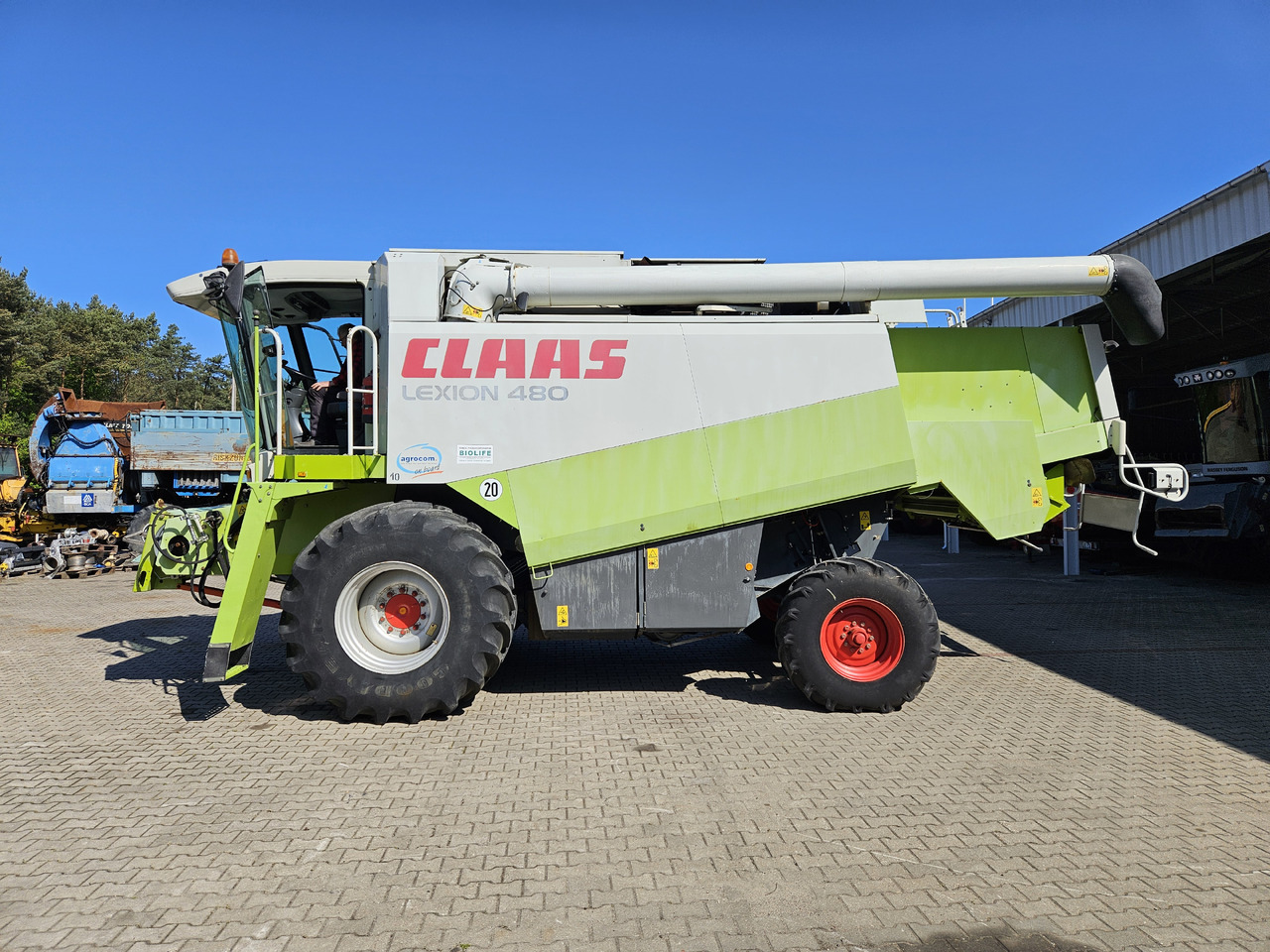 Claas Lexion 480 - Ceifeira debulhadora: foto 1 Claas Lexion 480 - Ceifeira debulhadora: foto 1