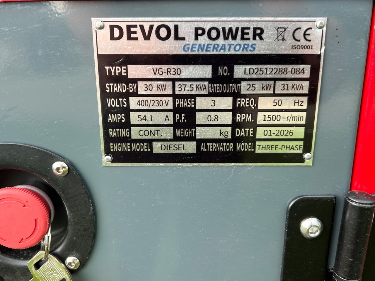 DEVOL POWER VG-R30 - Gerador elétrico: foto 3 DEVOL POWER VG-R30 - Gerador elétrico: foto 3