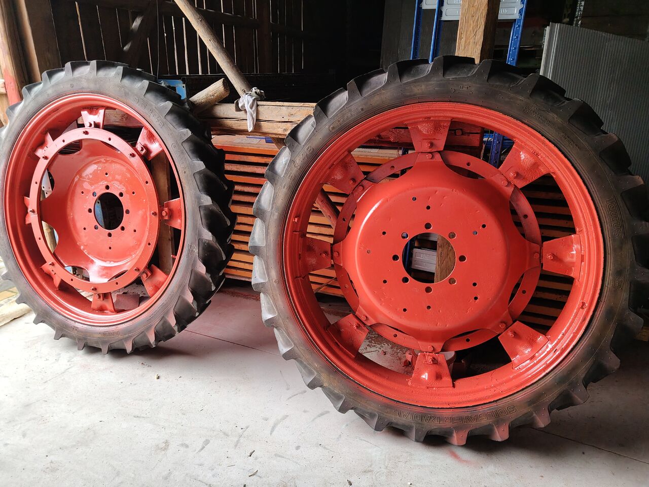 Kleber, Taurus 11.2 R32 (270/95 R32), 9.5 R48 - Roda completa por Máquina agrícola: foto 5 Kleber, Taurus 11.2 R32 (270/95 R32), 9.5 R48 - Roda completa por Máquina agrícola: foto 5