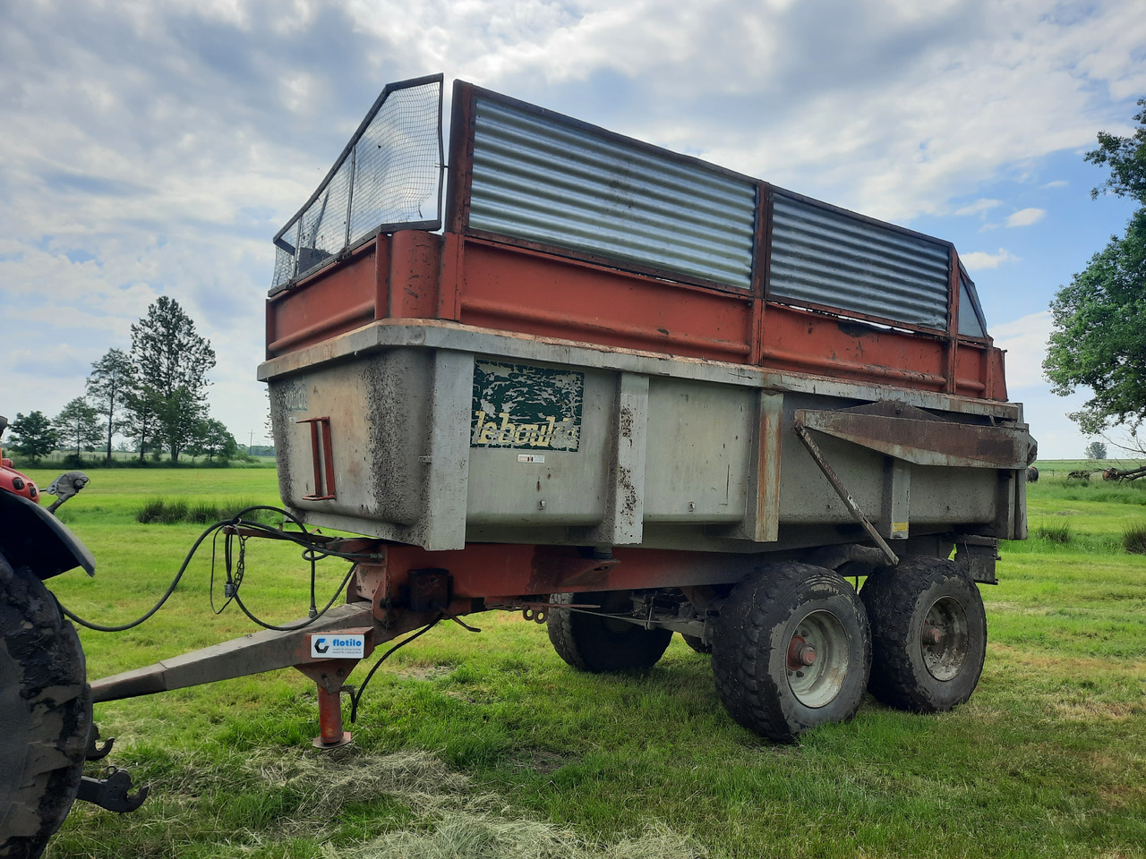 LEBOULCH RB2120 (12 ton / 25 m3) - Reboque basculante agrícola: foto 4 LEBOULCH RB2120 (12 ton / 25 m3) - Reboque basculante agrícola: foto 4