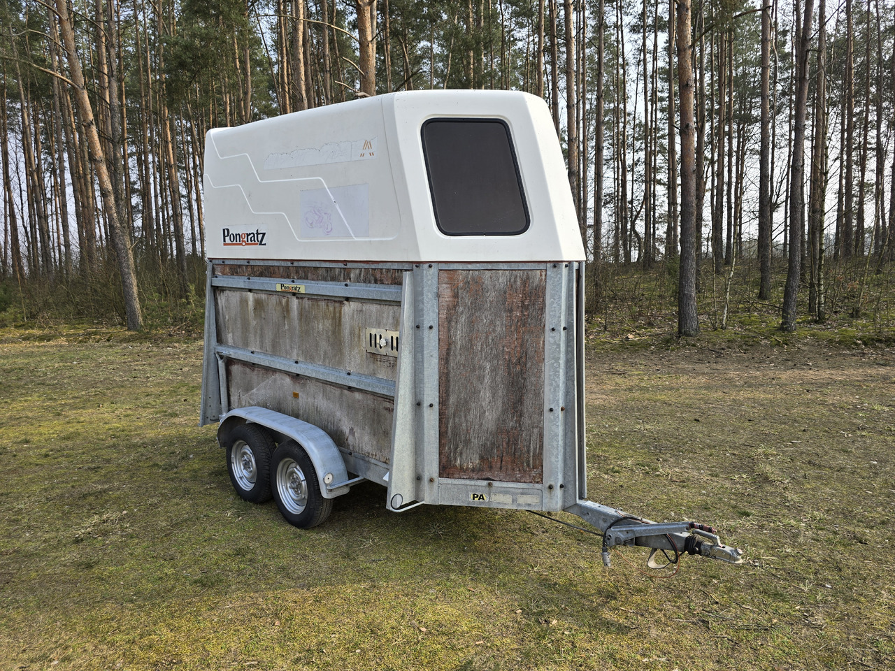 PONGRATZ PA 310 T - Reboque transporte de gado: foto 5 PONGRATZ PA 310 T - Reboque transporte de gado: foto 5