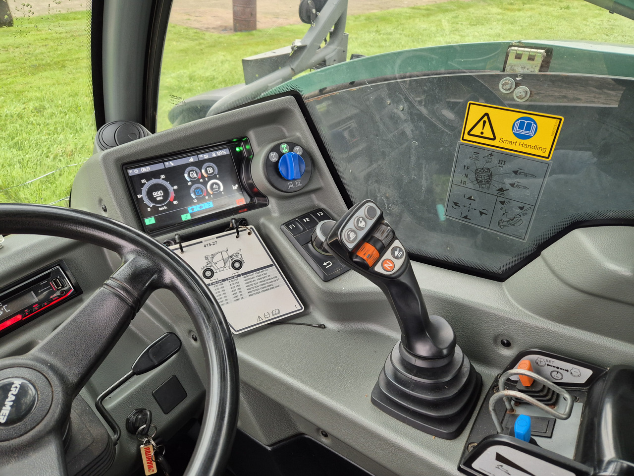 Empilhador telescópico Kramer KT 407 Ecospeed Vario: foto 12 Empilhador telescópico Kramer KT 407 Ecospeed Vario: foto 12