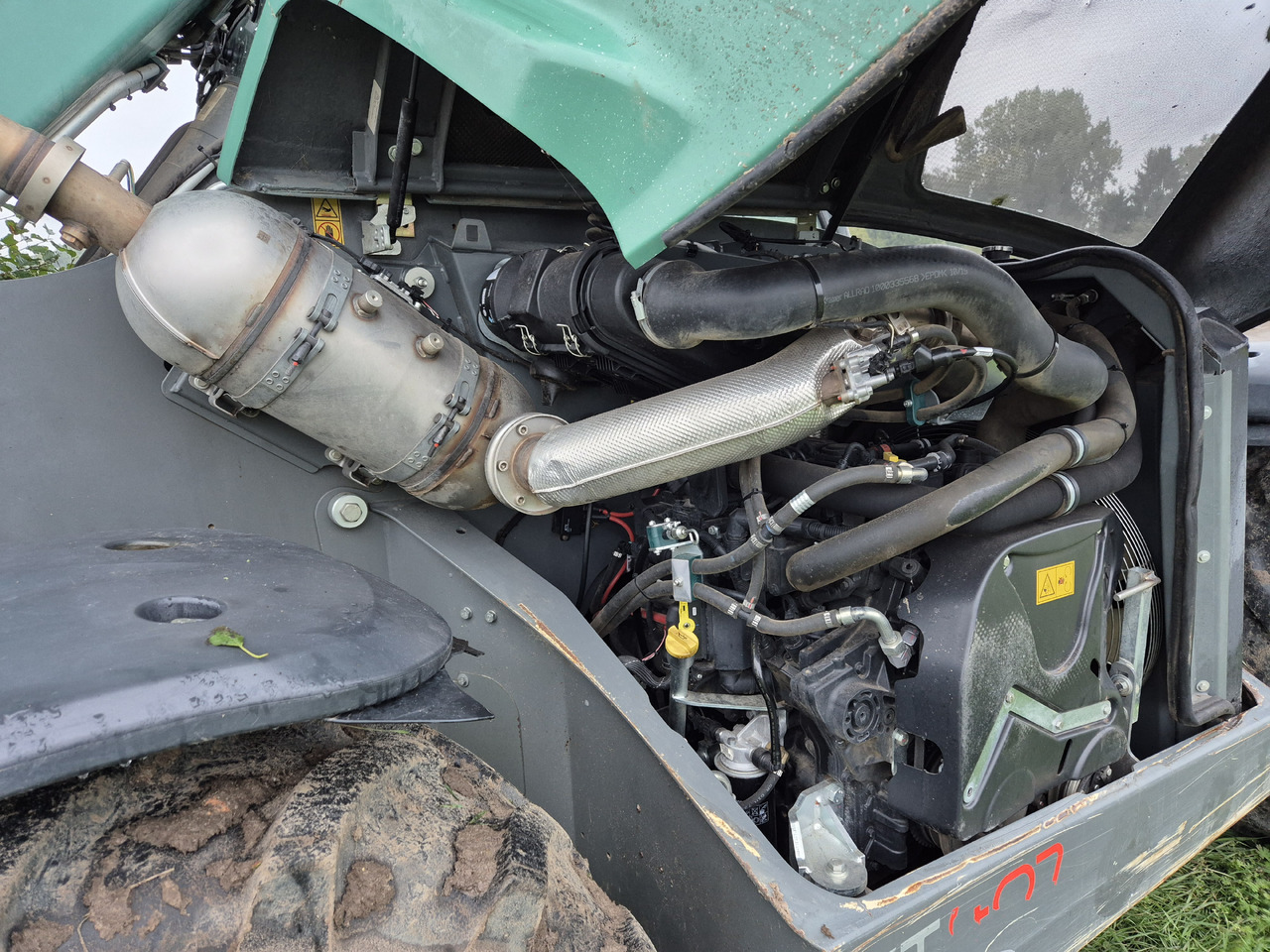 Empilhador telescópico Kramer KT 407 Ecospeed Vario: foto 13 Empilhador telescópico Kramer KT 407 Ecospeed Vario: foto 13