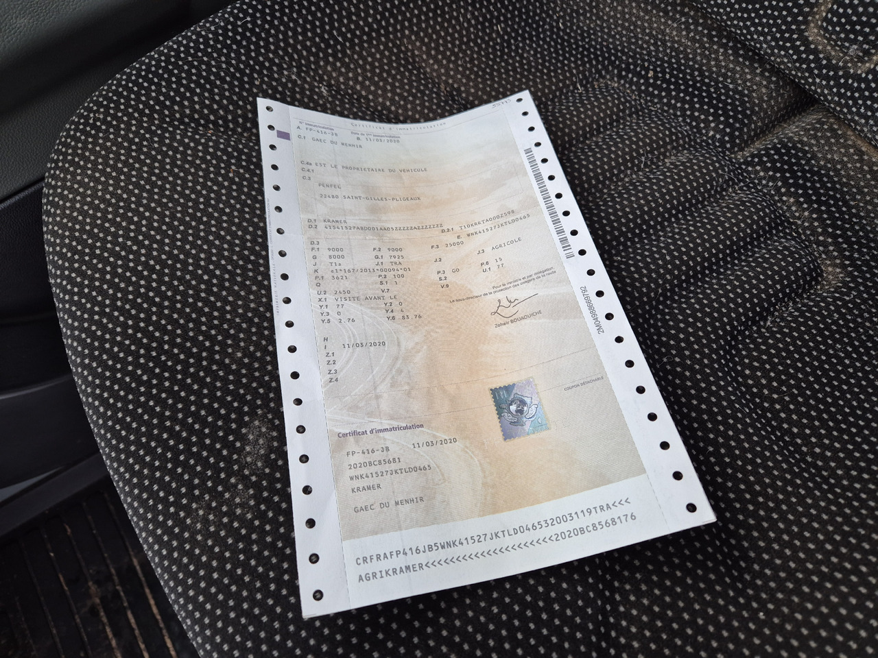 Empilhador telescópico Kramer KT 407 Ecospeed Vario: foto 11 Empilhador telescópico Kramer KT 407 Ecospeed Vario: foto 11