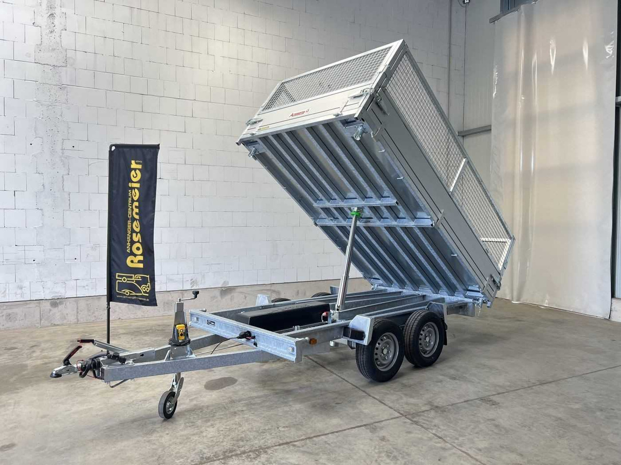 Reboque basculante novo ANSSEMS KSX 2500.305x178 E Gitter Dreiseitenkipper: foto 26