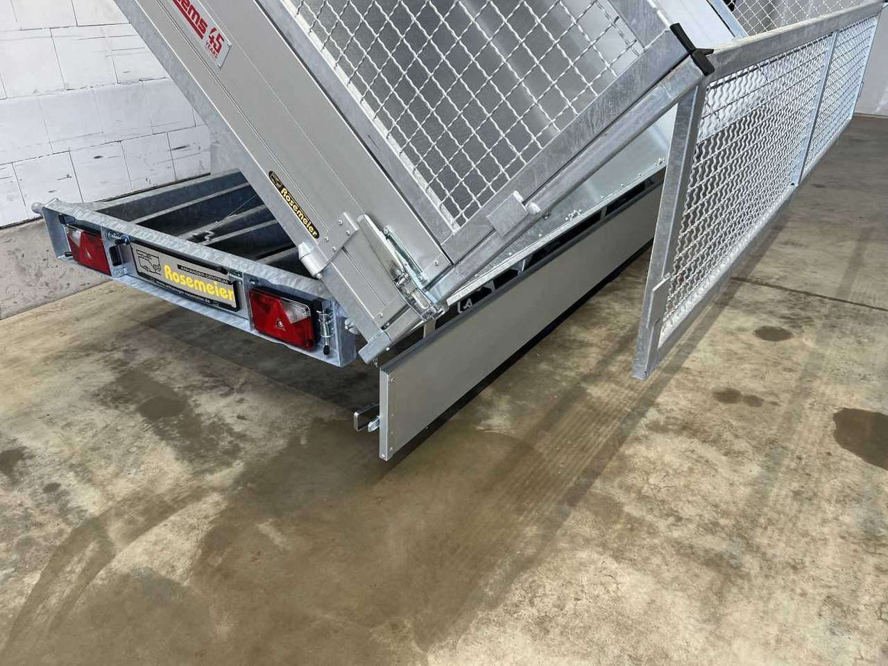 Reboque basculante novo ANSSEMS KSX 2500.305x178 E Gitter Dreiseitenkipper: foto 6