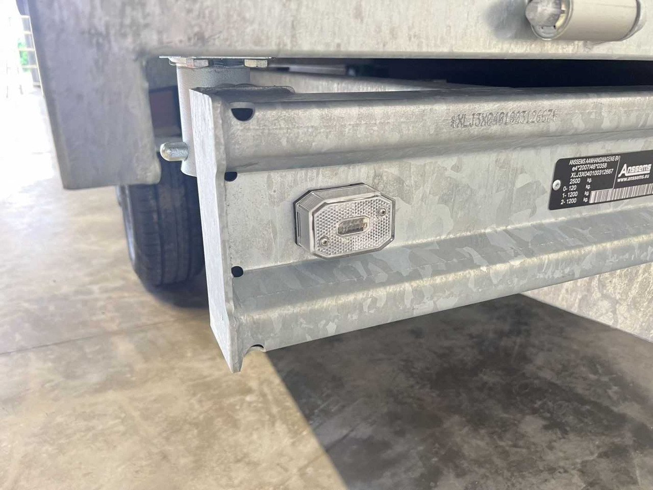 Reboque basculante novo ANSSEMS KSX 2500.305x178 E Gitter Dreiseitenkipper: foto 20