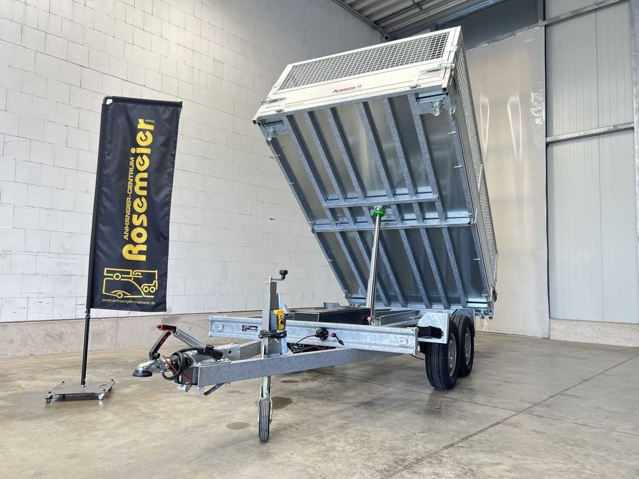 Reboque basculante novo ANSSEMS KSX 2500.305x178 E Gitter Dreiseitenkipper: foto 25