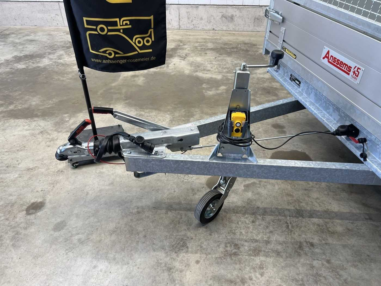Reboque basculante novo ANSSEMS KSX 2500.305x178 E Gitter Dreiseitenkipper: foto 21