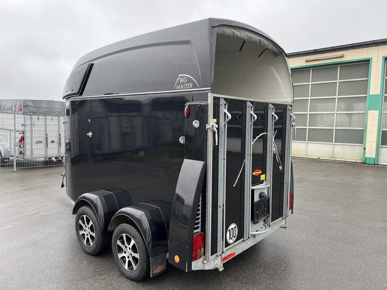 BOECKMANN Big Master WCF anthrazit Pferdeanhänger - Reboque para cavalos: foto 5 BOECKMANN Big Master WCF anthrazit Pferdeanhänger - Reboque para cavalos: foto 5
