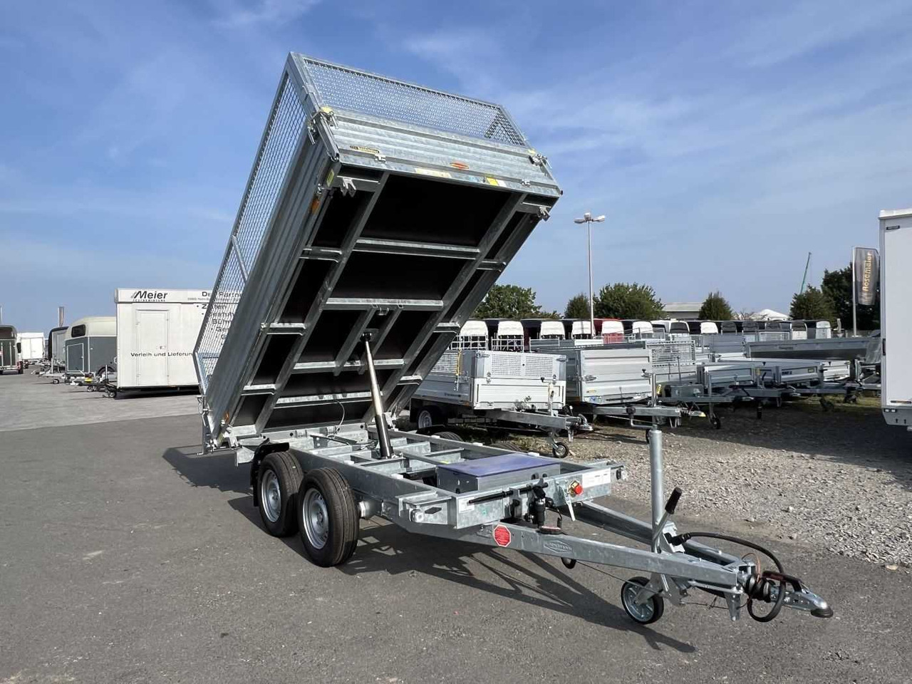 Reboque basculante BOECKMANN DK-ST 3218/27 P Gitter Dreiseitenkipper: foto 22