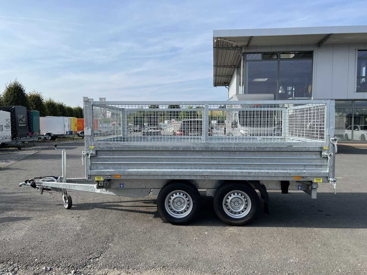Reboque basculante BOECKMANN DK-ST 3218/27 P Gitter Dreiseitenkipper: foto 17