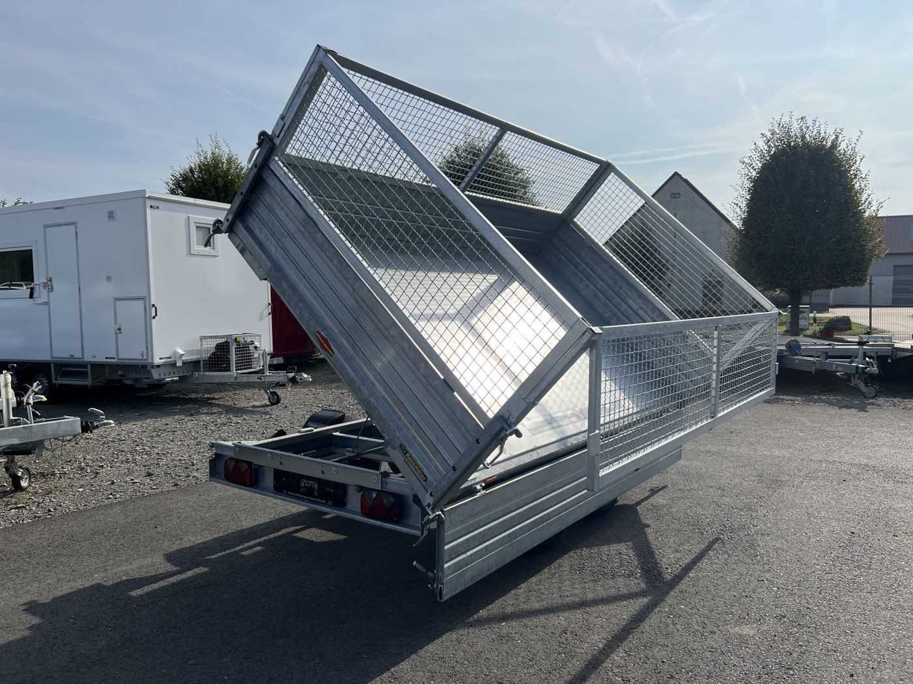 Reboque basculante BOECKMANN DK-ST 3218/27 P Gitter Dreiseitenkipper: foto 16
