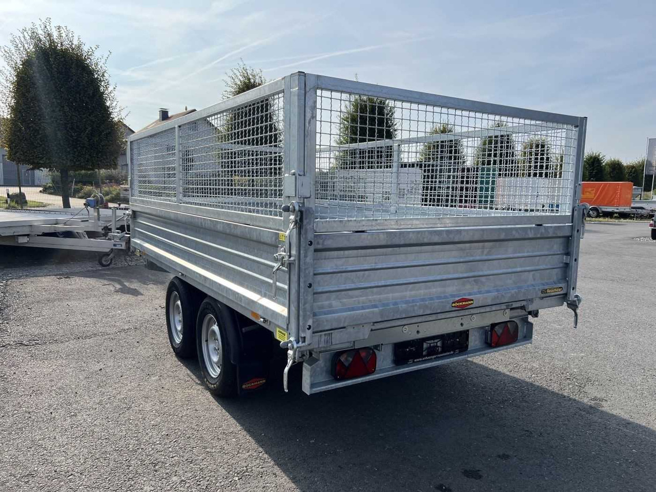 Reboque basculante BOECKMANN DK-ST 3218/27 P Gitter Dreiseitenkipper: foto 15
