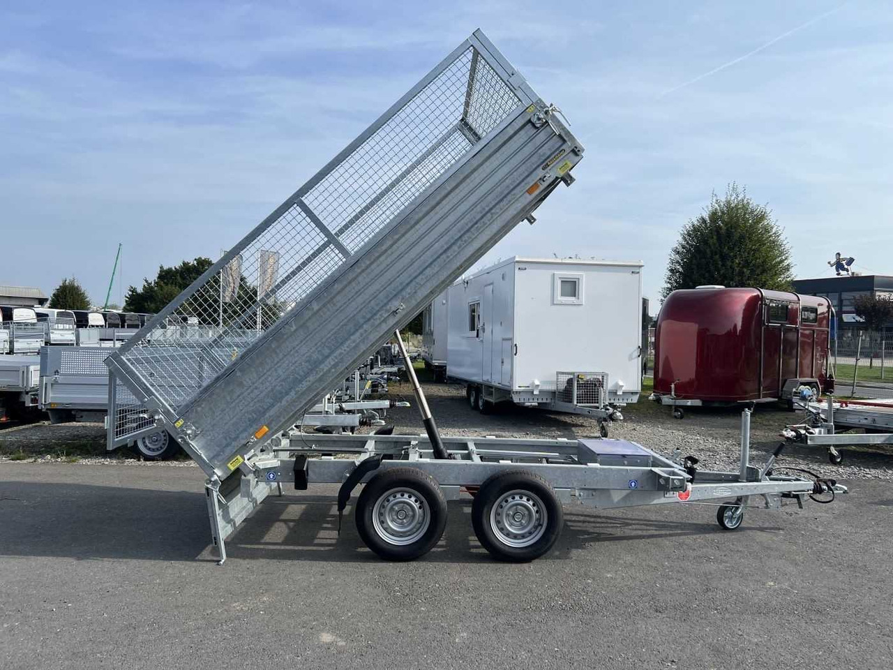 Reboque basculante BOECKMANN DK-ST 3218/27 P Gitter Dreiseitenkipper: foto 25