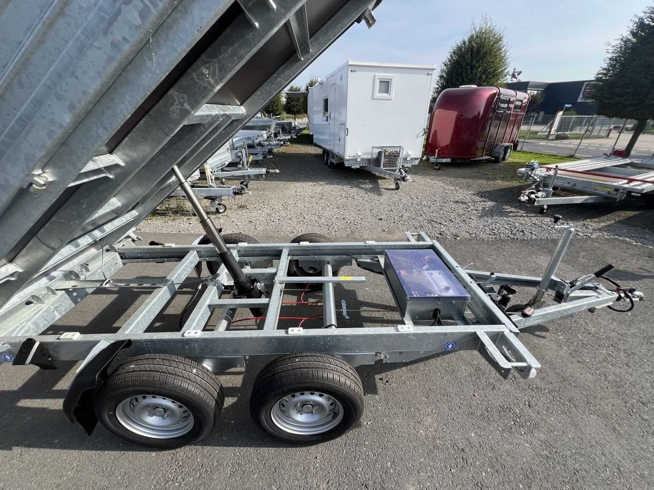 Reboque basculante BOECKMANN DK-ST 3218/27 P Gitter Dreiseitenkipper: foto 23