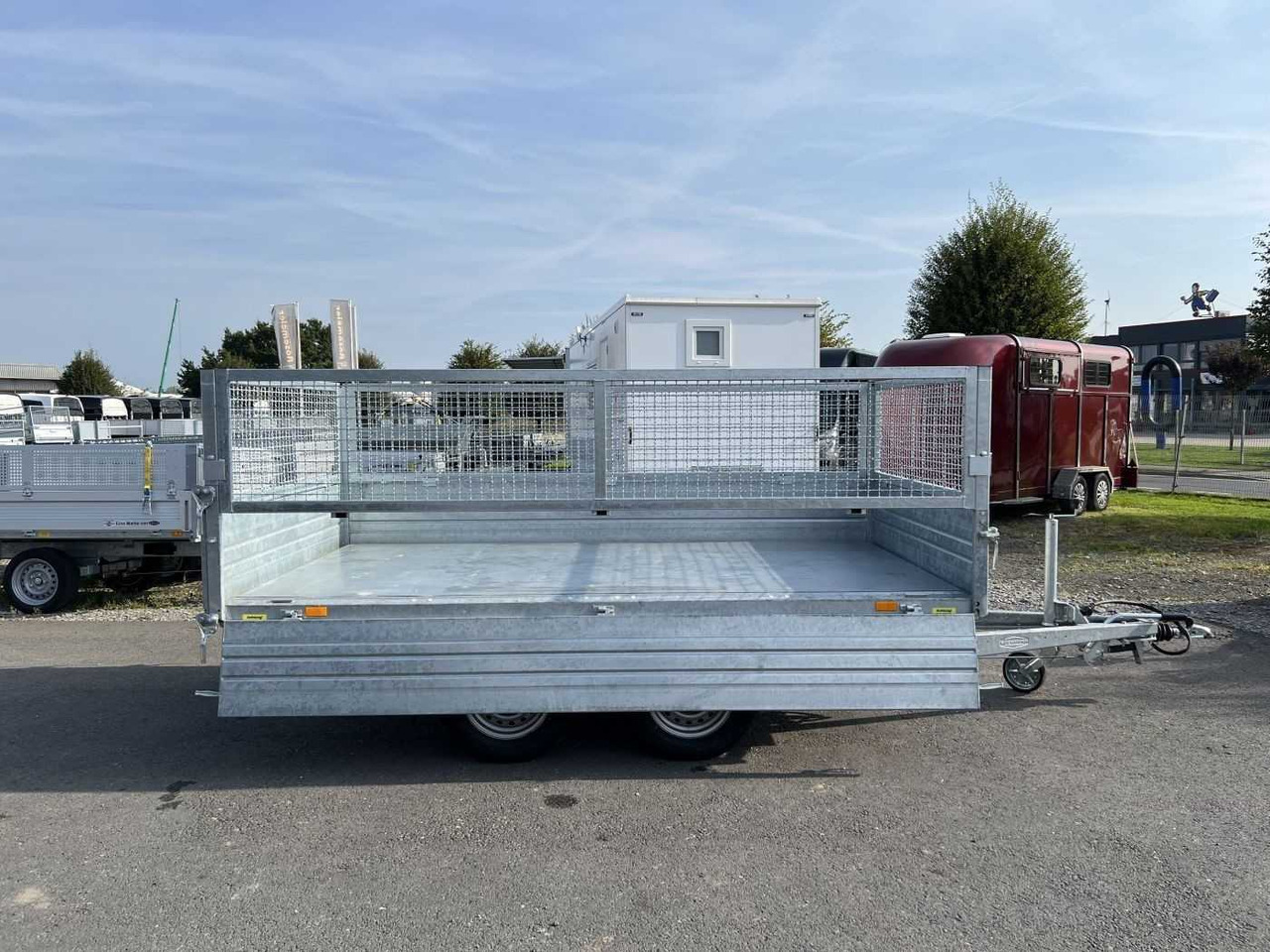 Reboque basculante BOECKMANN DK-ST 3218/27 P Gitter Dreiseitenkipper: foto 11