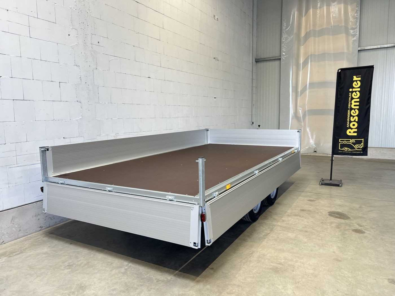 Reboque plataforma/ Caixa aberta novo BOECKMANN HL-AL 4121/27 Eco Hochlader: foto 13