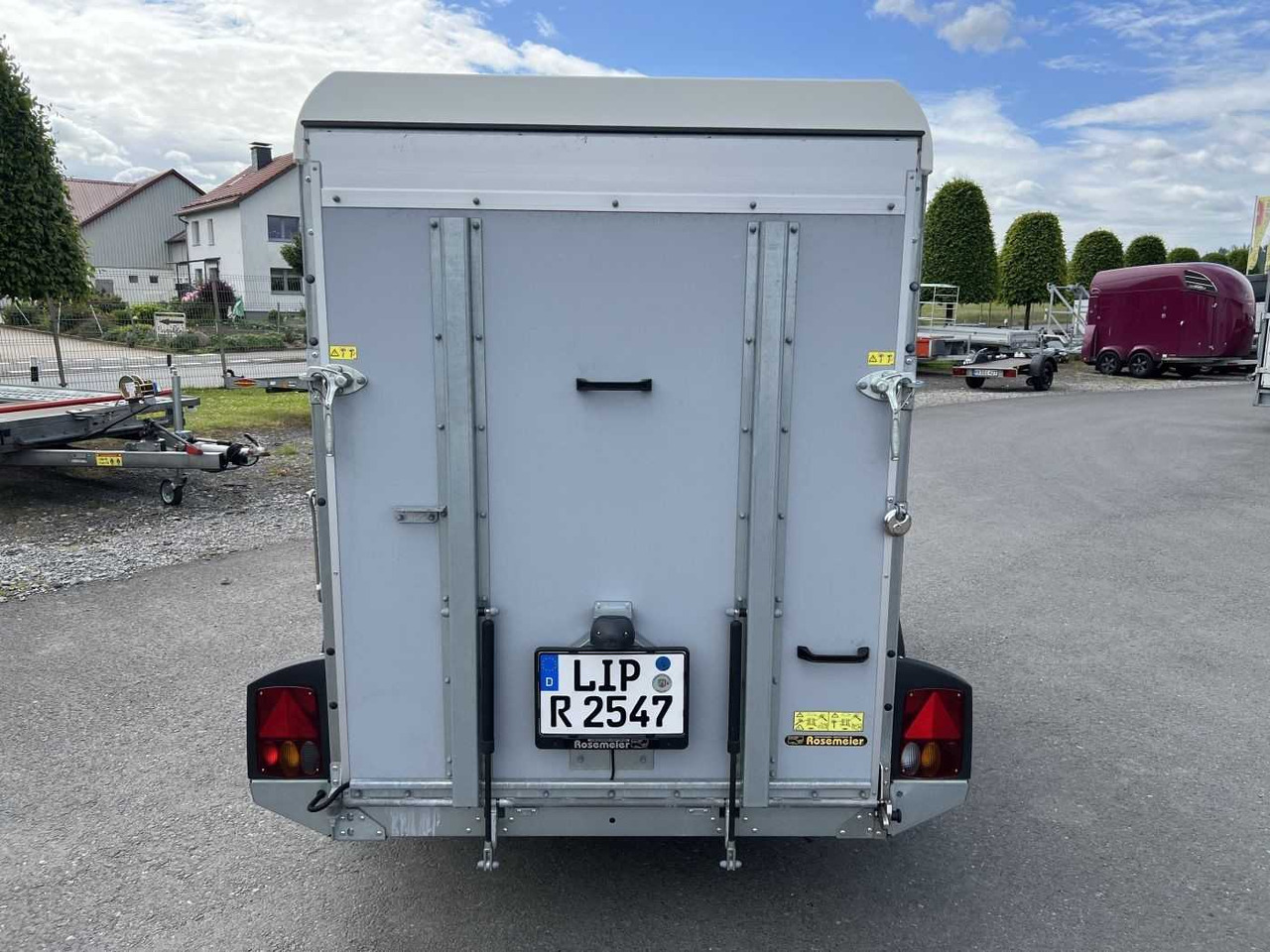BOECKMANN KT 2513/135 F Tür TKL Stützen Kofferanhänger - Reboque furgão: foto 4 BOECKMANN KT 2513/135 F Tür TKL Stützen Kofferanhänger - Reboque furgão: foto 4