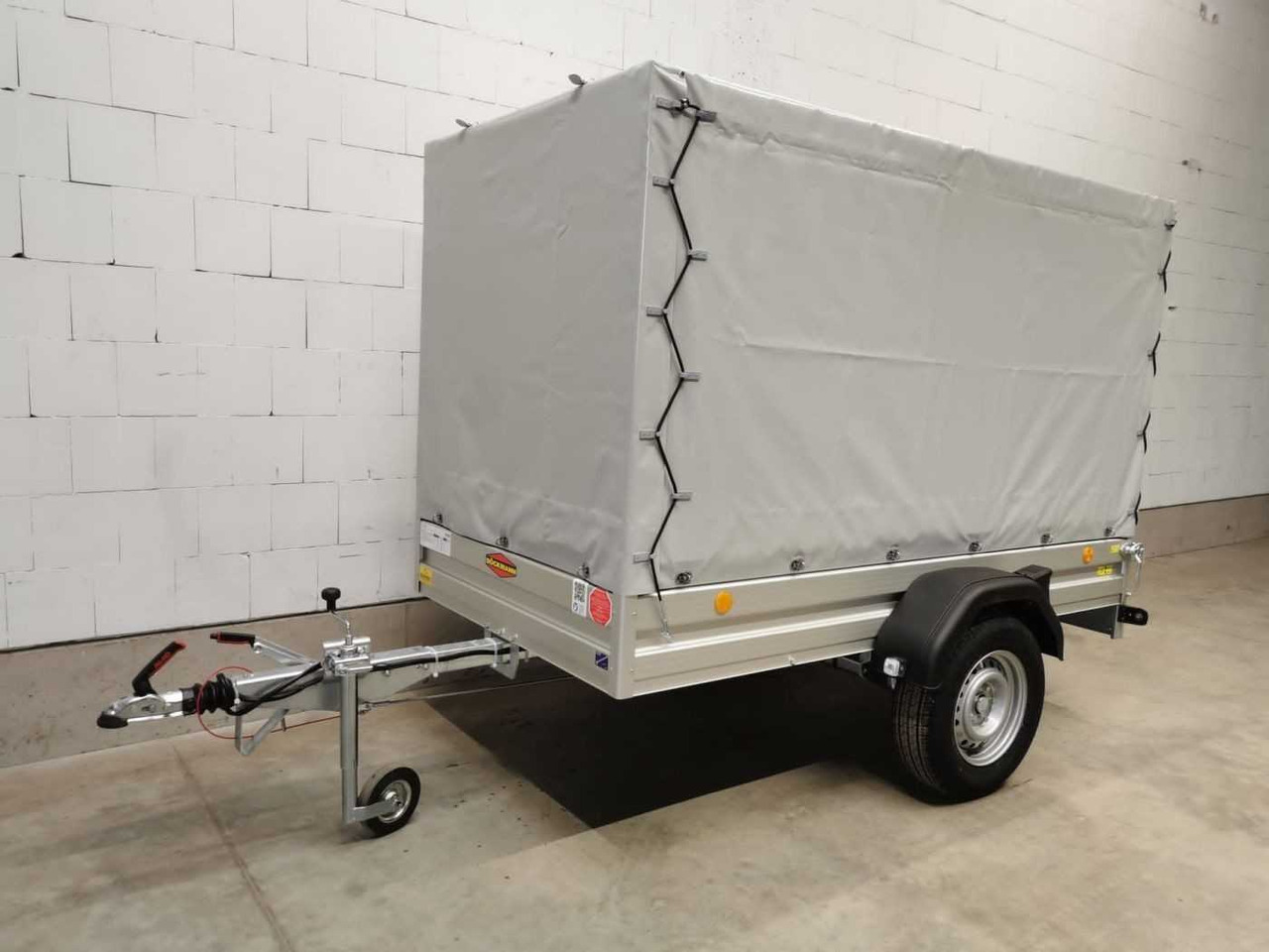 BOECKMANN TL-AL 2513/135 Eco XXL Plane Kastenanhänger gebr - Reboque para carros: foto 2 BOECKMANN TL-AL 2513/135 Eco XXL Plane Kastenanhänger gebr - Reboque para carros: foto 2
