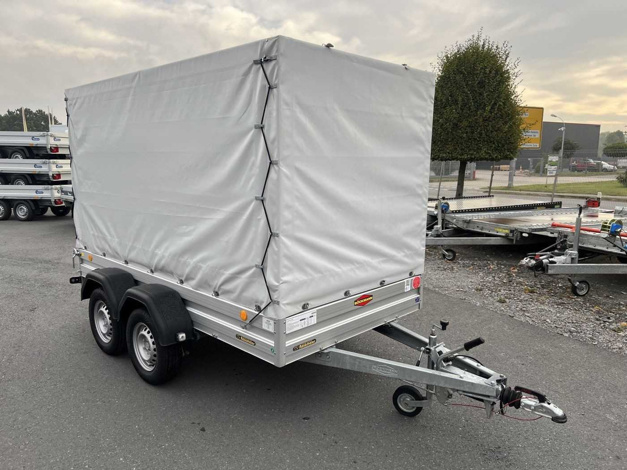 BOECKMANN TL-AL 3015/20 Plane Kastenanhänger gebremst - Reboque para carros: foto 1 BOECKMANN TL-AL 3015/20 Plane Kastenanhänger gebremst - Reboque para carros: foto 1