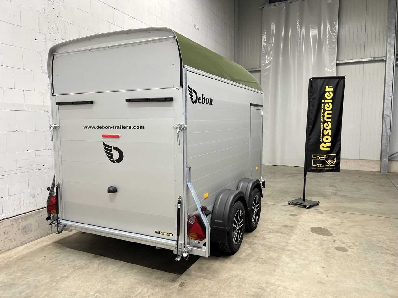 Reboque para moto novo CHEVAL LIBERTE C500 Roadster Alu-Felgen Kofferanhänger: foto 16