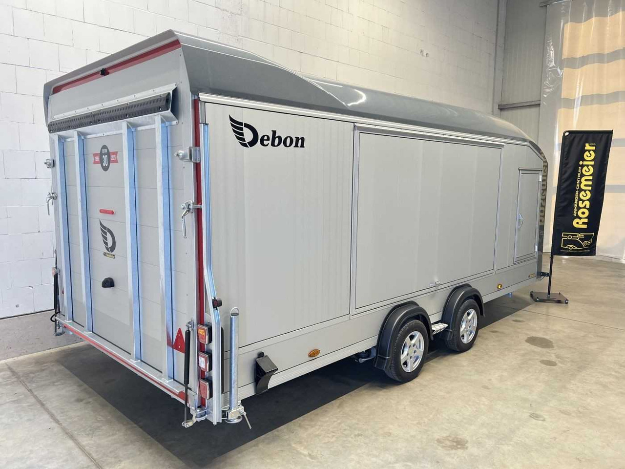CHEVAL LIBERTE DEBON C2000 Roadster ALF Autotransporter geschlossen - Reboque transporte de veículos: foto 3 CHEVAL LIBERTE DEBON C2000 Roadster ALF Autotransporter geschlossen - Reboque transporte de veículos: foto 3