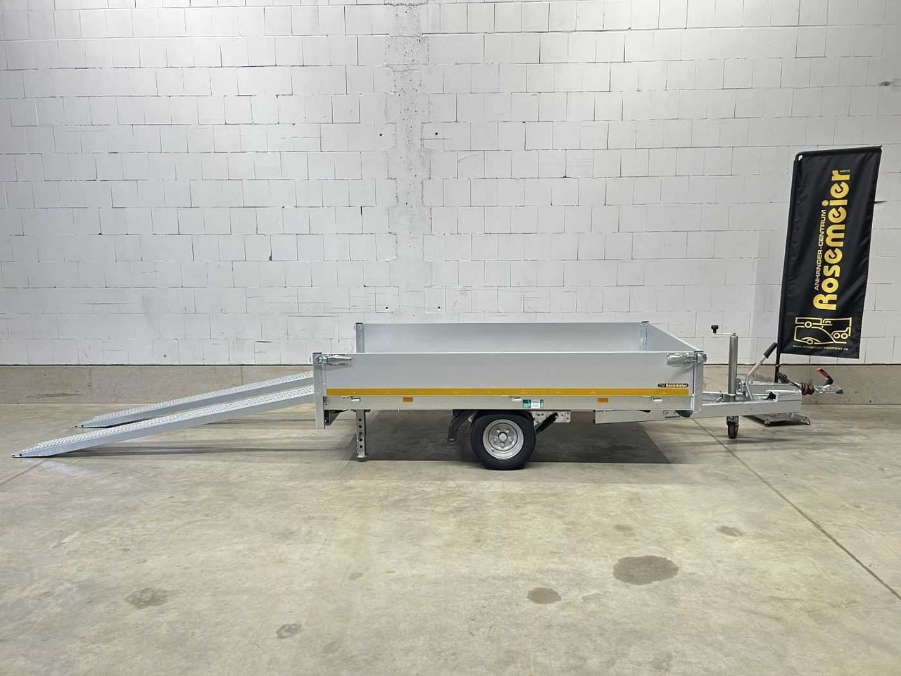 Reboque para carros novo EDUARD 2615-3-PO3-1556 Maschinentransporter Hochlader: foto 1