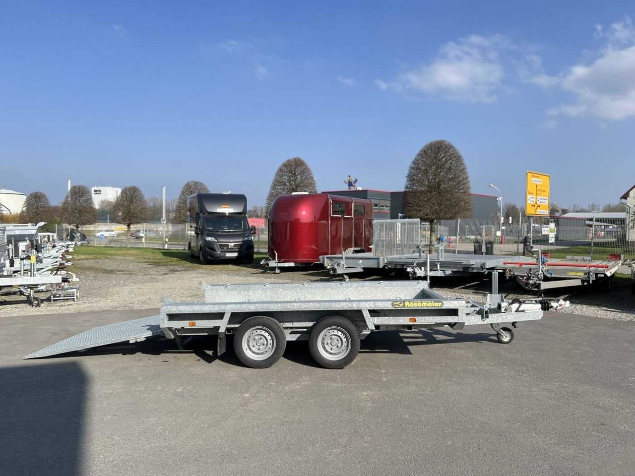 HULCO Terrax-2 3500 Maschinentransporter - Reboque porta máquinas: foto 1 HULCO Terrax-2 3500 Maschinentransporter - Reboque porta máquinas: foto 1