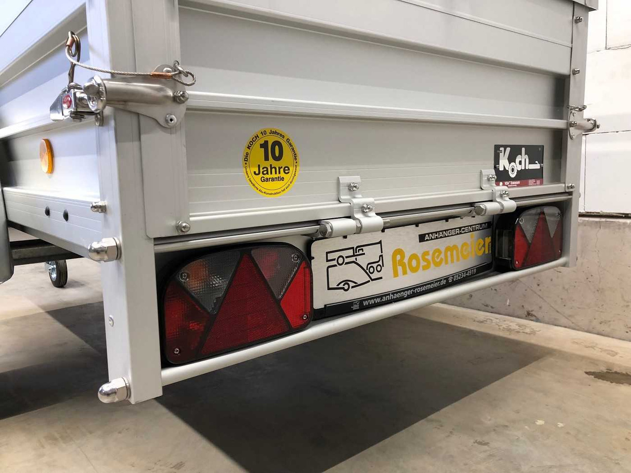 Reboque para carros novo KOCH U2 mit Deckel Deckelanhänger: foto 13