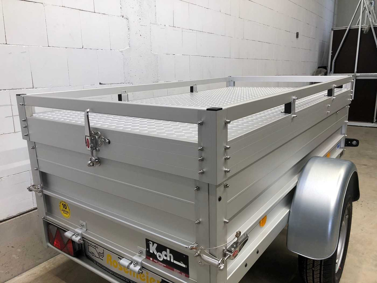 Reboque para carros novo KOCH U2 mit Deckel Deckelanhänger: foto 23