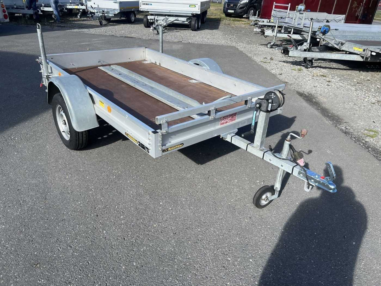 KOCH U750 N Kastenanhänger ungebremst - Reboque para moto: foto 1 KOCH U750 N Kastenanhänger ungebremst - Reboque para moto: foto 1