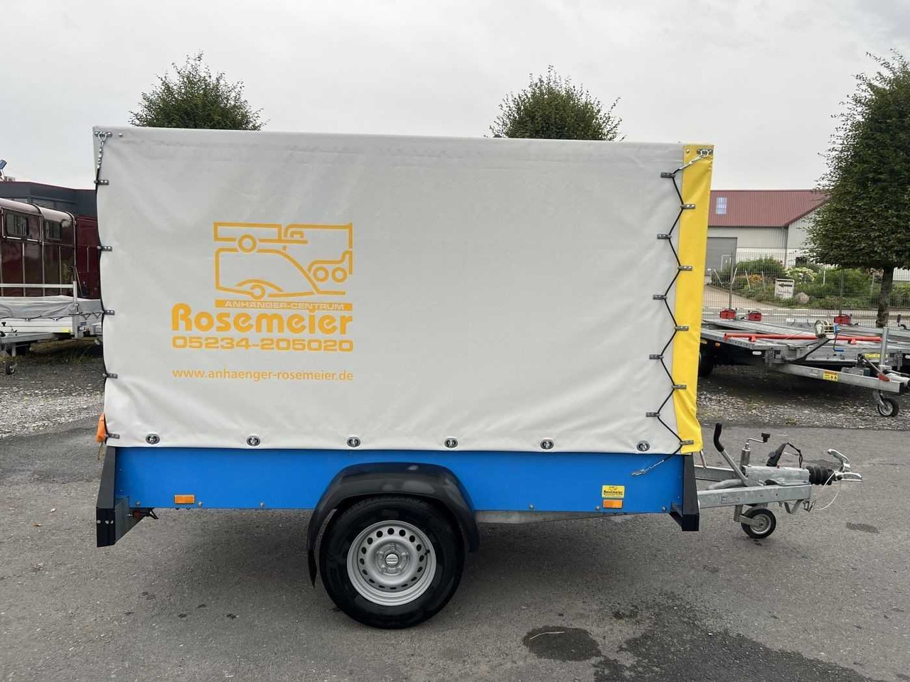ROSEMEIER VE Spectrum B 13.25 Cirkus Plane Kastenanhänger geb - Reboque para carros: foto 1 ROSEMEIER VE Spectrum B 13.25 Cirkus Plane Kastenanhänger geb - Reboque para carros: foto 1