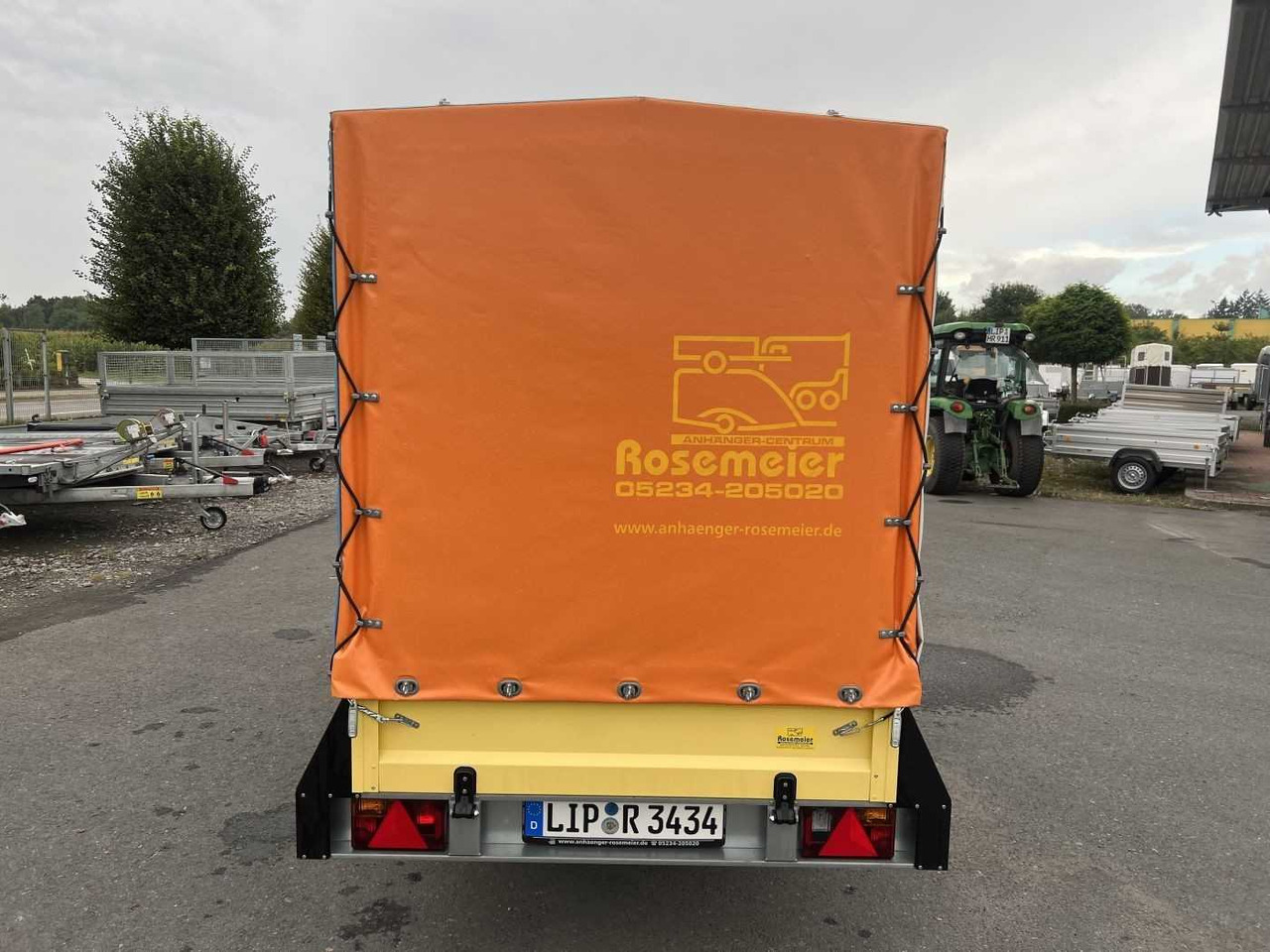 ROSEMEIER VE Spectrum B 13.25 Cirkus Plane Kastenanhänger geb - Reboque para carros: foto 4 ROSEMEIER VE Spectrum B 13.25 Cirkus Plane Kastenanhänger geb - Reboque para carros: foto 4