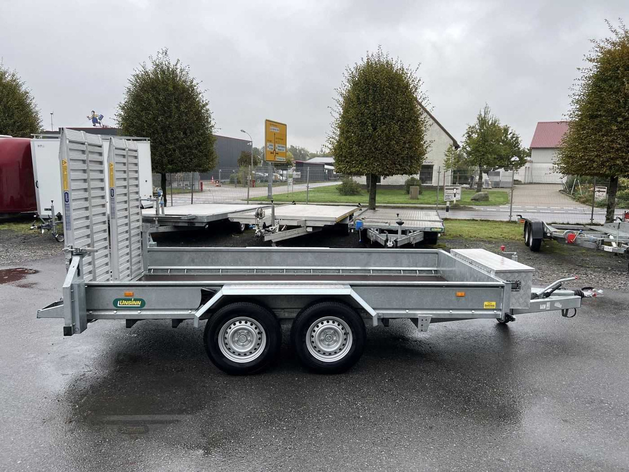 UNSINN UBA 3536-14-1800 4 Rampen Maschinentransporter - Reboque: foto 2 UNSINN UBA 3536-14-1800 4 Rampen Maschinentransporter - Reboque: foto 2
