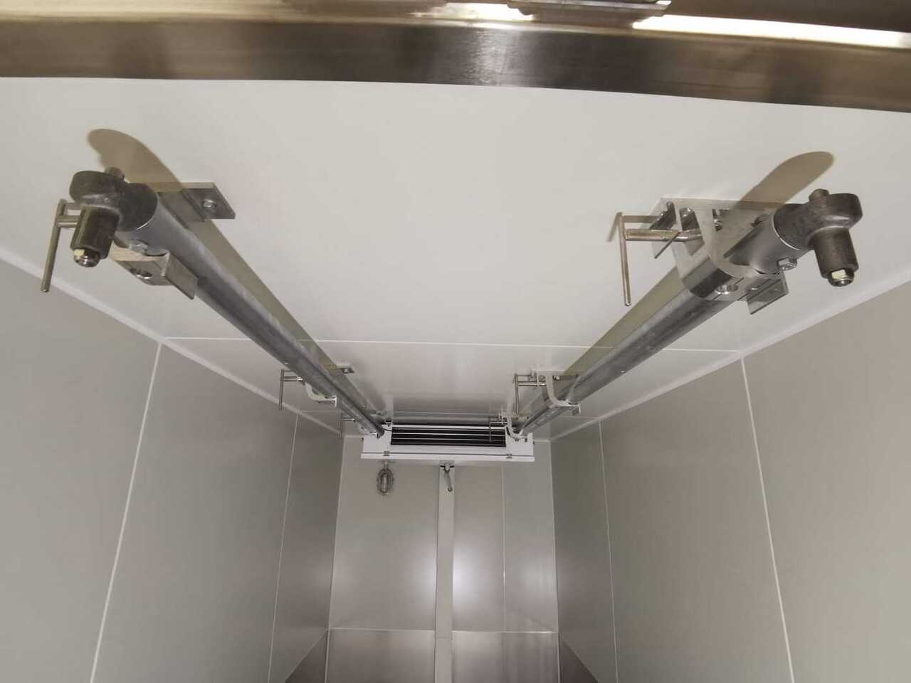 Reboque frigorífico novo UNSINN KIK 3530-14-1500 Rohrbahn Kühlanhänger: foto 20